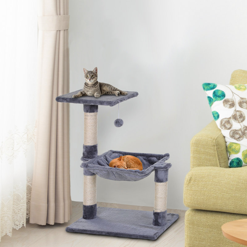 Northborough 70cm H Cat Tree, Grey