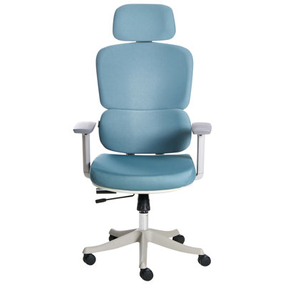 VISCOUNT Polyester Blend Office Chair with Headrest
