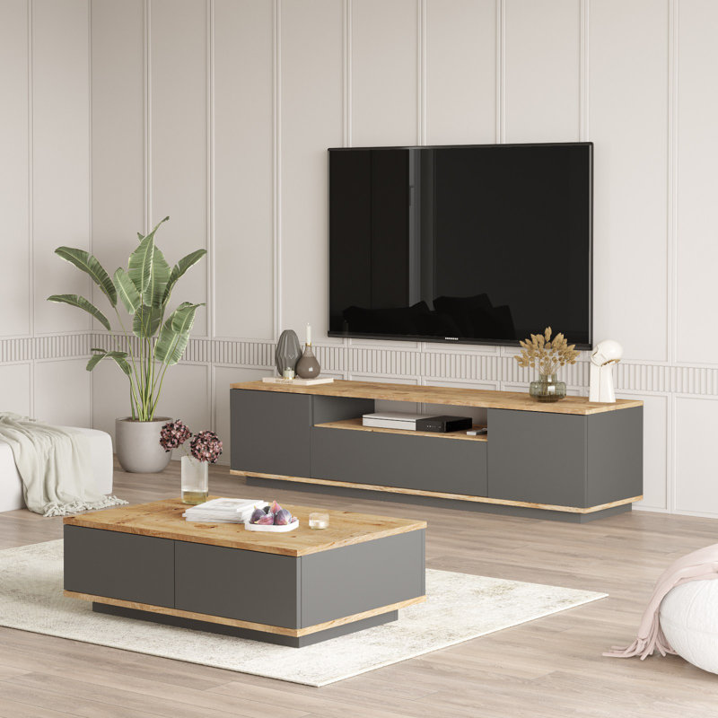 Ensemble de meubles de salon, Gris