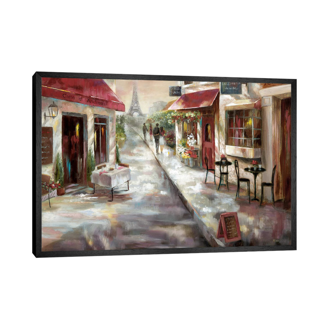 Parisian Café by Nan - Painting on Canvas