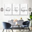 «Work Hard And Make It Happen», reproduction d'art sur toile-92764150
