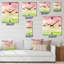 Horloge murale abstrait coucher de soleil-1699212856