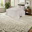 Ensembles de literie réversibles confortables en coton, crème, style maison de campagne pour la maison