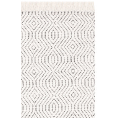 Altis Hand Woven Wool And Cotton Geometric Rug
