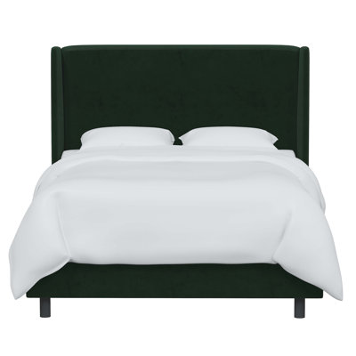 Tilly Upholstered Wingback Bed