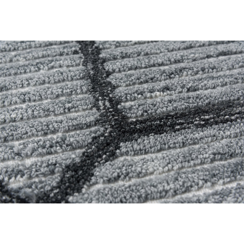 Ebna Geometric Indoor / Outdoor Rug, Rectangle 7'9" x 9'9"