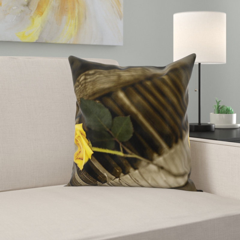 Coussin décoratif piano