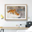 Two Foxes by Bruno Liljefors - Picture Frame Painting-62792557-62792555