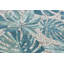 Leaves Turquoise Indoor/Outdoor Rug-84974693
