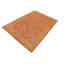 Tapis oriental vert clair / orange / rose clair en laine noué à la main 8 pi 10 po x 12 pi 2 po Eladia