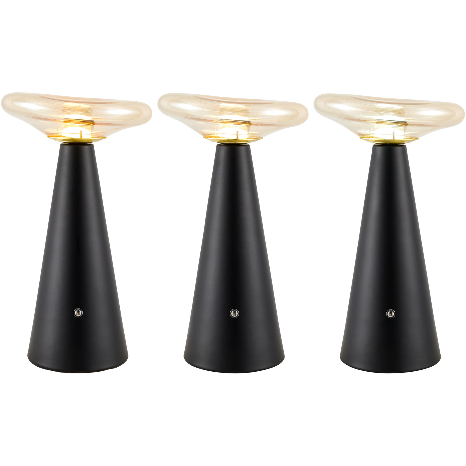 Chaunta Table Lamp, Black