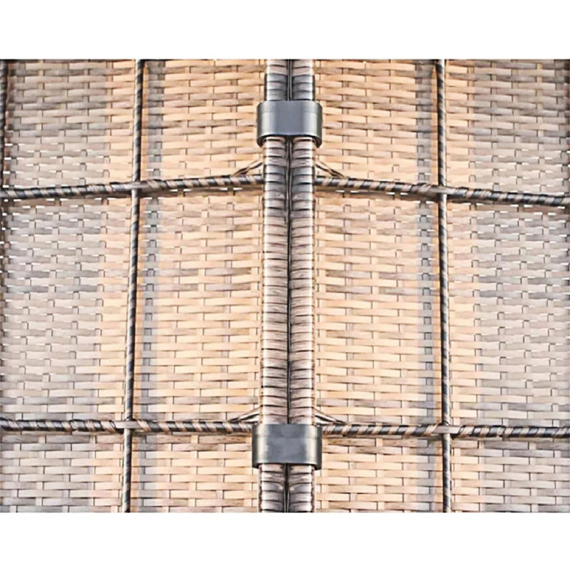 Outdoor Wicker Sofa Set With Cushions