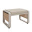 Outdoor Lounge Set With Thick Cushions, Rope Weave & Adjustable Feet