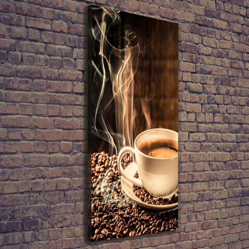Aromatic Coffee - Wrapped Canvas Print