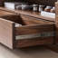 Meuble télé minimaliste rétro en bois massif-875613664