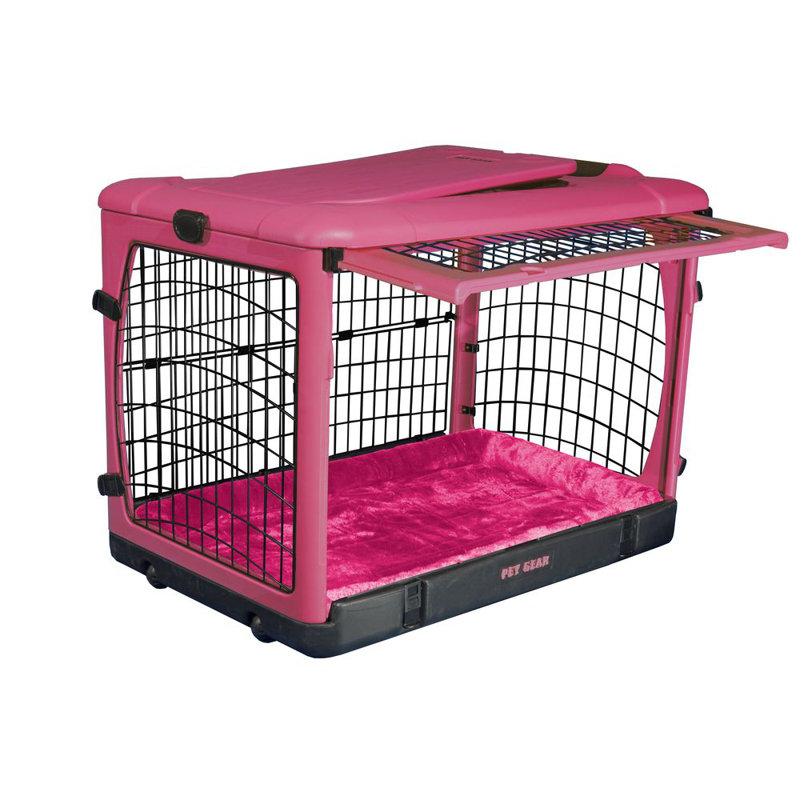 Cage pour animal Deluxe, Petit (H 21 po x l 18 po x P 26 po), Chocolat