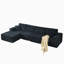 4 places avec repose-pieds et 2 coussins-532360718