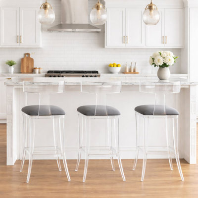 Liora Acrylic Counter Stool
