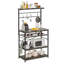 Étagère de boulanger standard en acier de 31,5 po avec micro-ondes Beene-1069758211