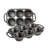 Lodge 2 Piece Cast Iron Muffin Pan Set