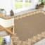 Abani Rugs Magdaleno PAT130A Outdoor Grey Beige Checkered with Border Area Rug-2136724958