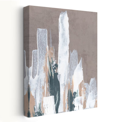 Forme abstraite, forme abstraite, forme abstraite, ton moderne, texture acrylique