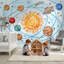 Papier peint système solaire solaire aquarelle amovible-1114019731-1114019726