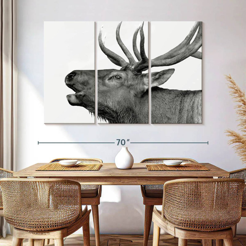 Brampt Deer Call, H 36 po x l 57 po