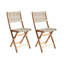Wicker 2 - Person Garden Lounge Set-672481281