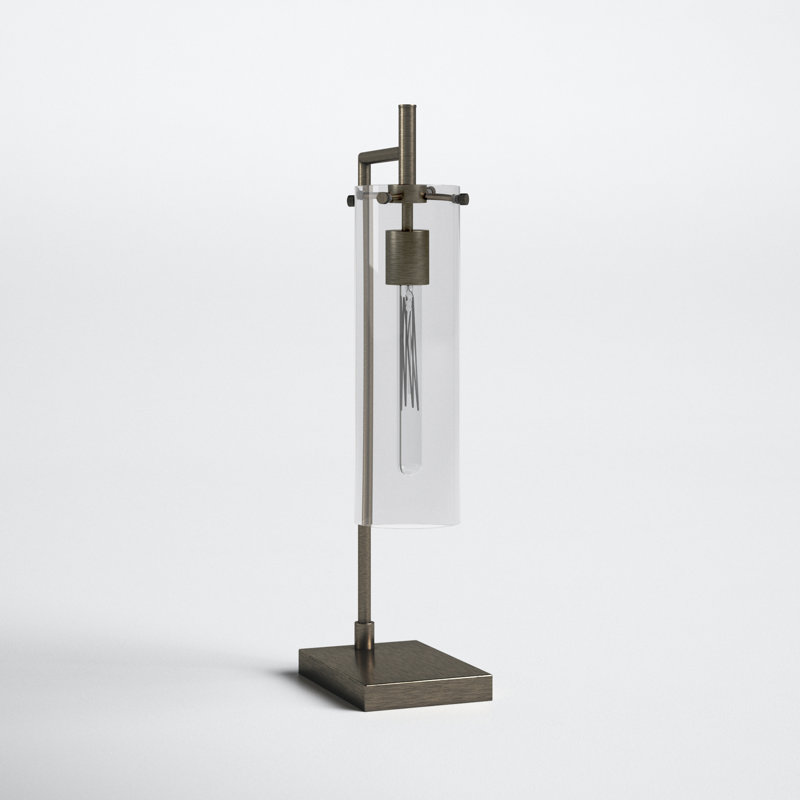 Gilbert Solid Brass Metal Desk Lamp