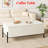 White Coffee Table With Storage 