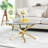 Ayala Glass Top Single Coffee Table-1176168696