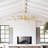 Croyd 18 - Light 43"W Dimmable Sputnik Modern Linear Chandelier-45881100