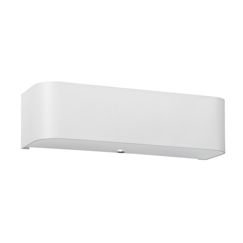 Delince Plastic Flush Mounted Sconce, White