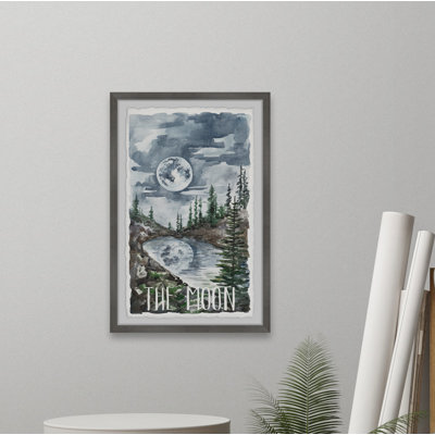 " The Moon Reflection "