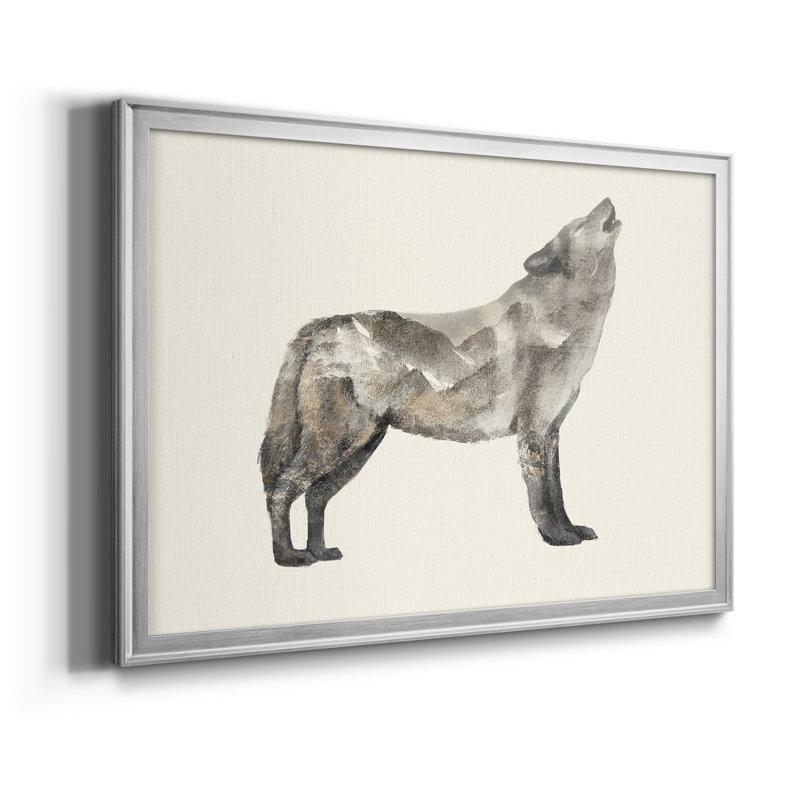 The Wilderness V - ensemble de 2 peintures encadrées, Chrome, H 30,5 po x l 45 po x P 1 po