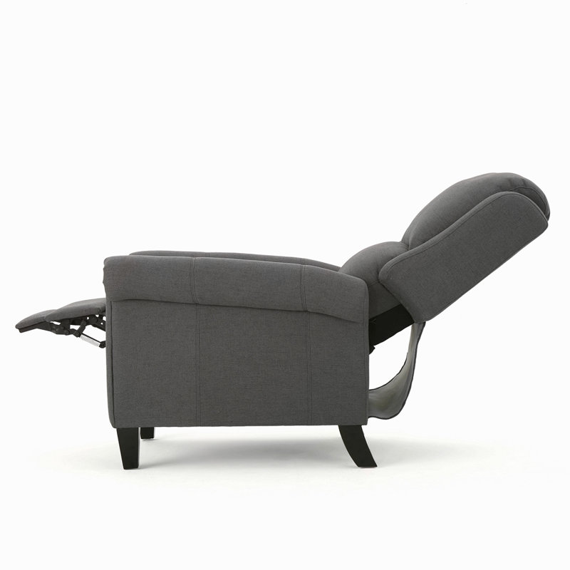 Canapé inclinable en tissu Mid-Century