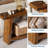 70.9 Inch All-Wood Console Table with 2-Tier for Hallway, Living Room, Narrow Foyer-81392934