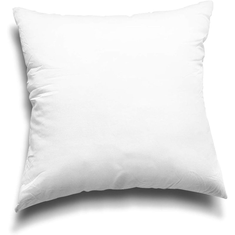 Throw Pillow Insert, Lightweight Soft Polyester Down Alternative Decorative Pillow, Sham Stuffer, Machine Washable