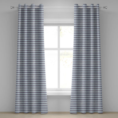 Sateen Blackout Curtains / Drapes Pair