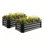 Lit de jardin surélevé rectangulaire en métal 4 × 2 × 1 pi, pot pour fleurs, plantes, légumes et herbes