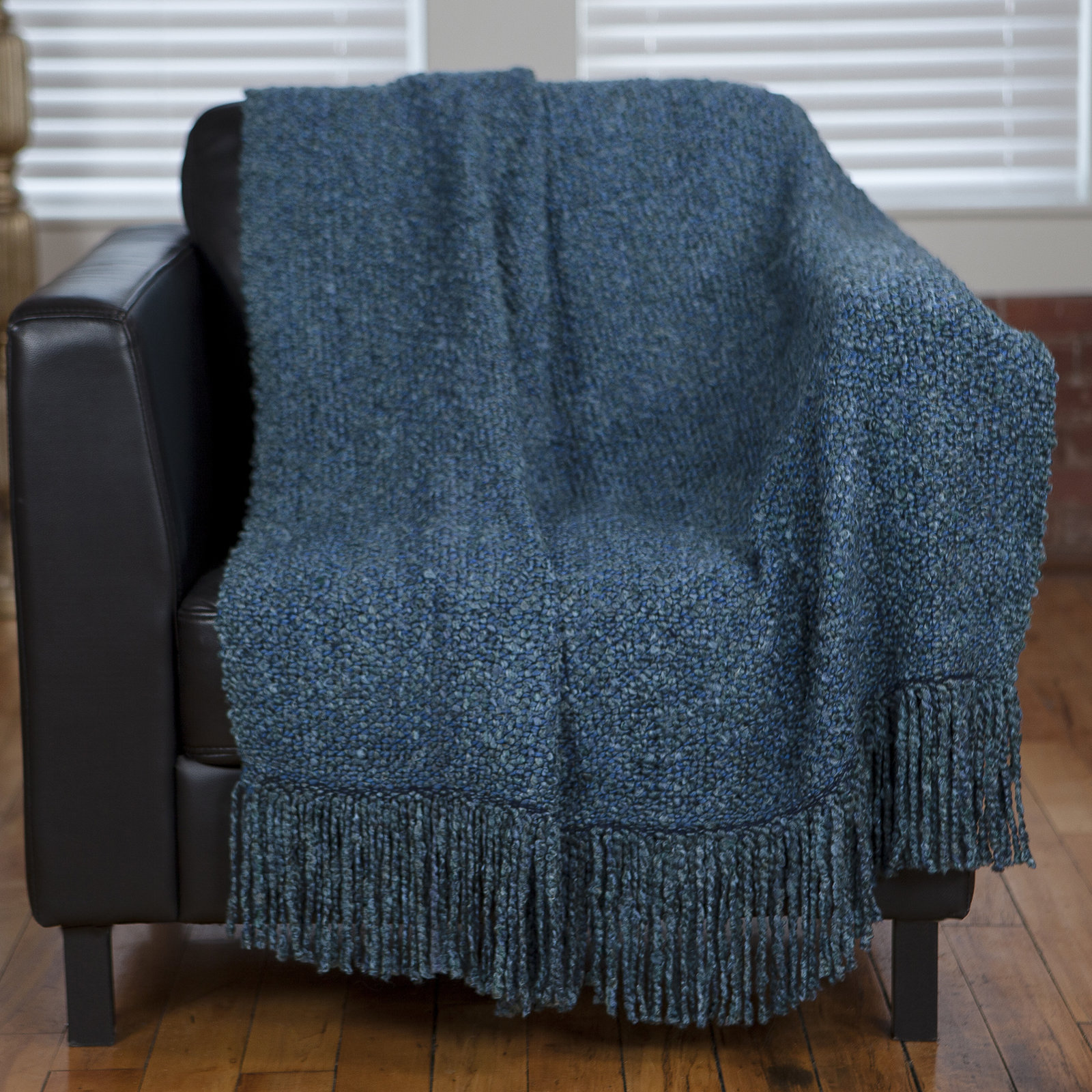 Throw Blanket, Bristol Blue
