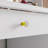 39.4'' Wide Vanity Set With Glass Table Top