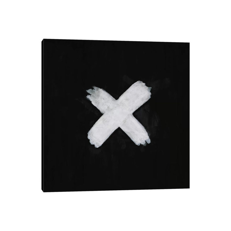 Blackout - Wrapped Canvas Painting, 45.72 cm H x 45.72 cm W