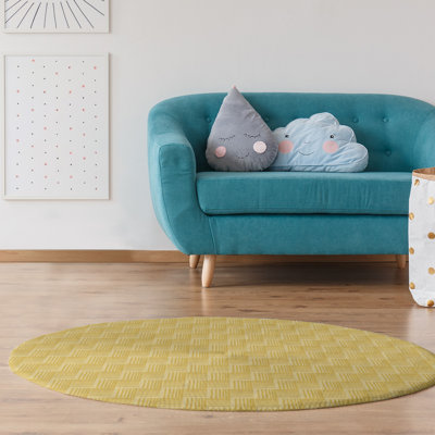 Chenille Geometric Indoor Rug