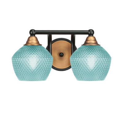 Verre turquoise 6 po Mukkesh