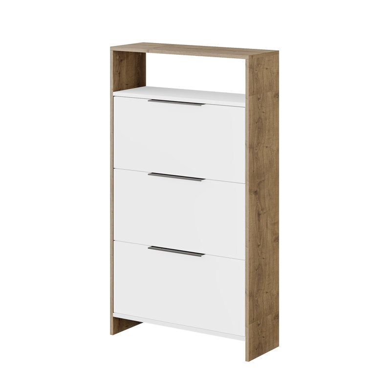 Shoe Storage Cabinet, Brown