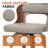 Swivel Faux Leather Counter Height Bar Stools-1141682187-1145202043