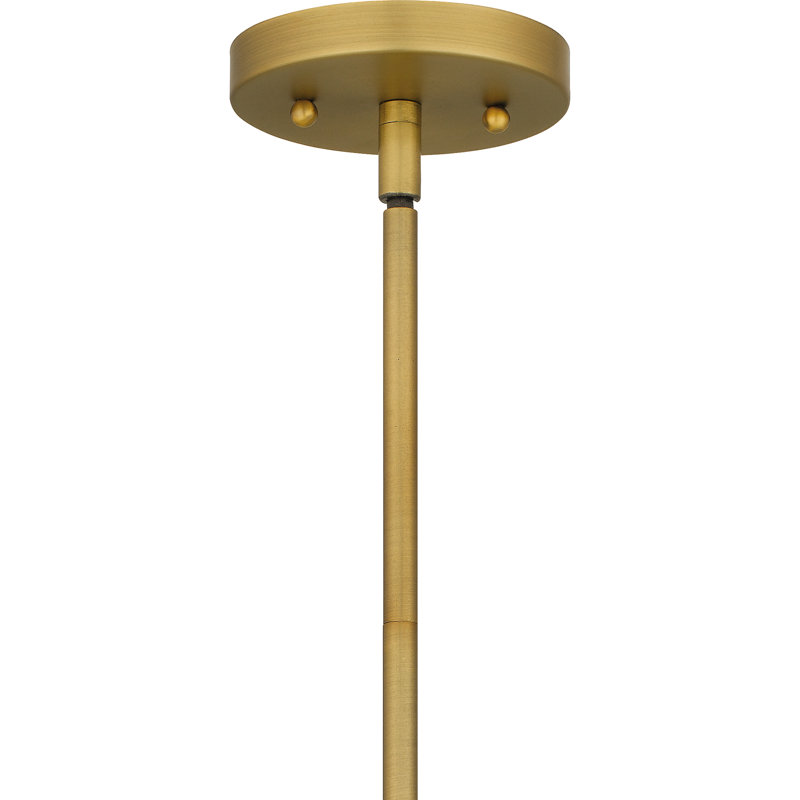 Mini-luminaire suspendu 1 lumière Kamarianna, H 51,25 po x l 6 po x P 6 po