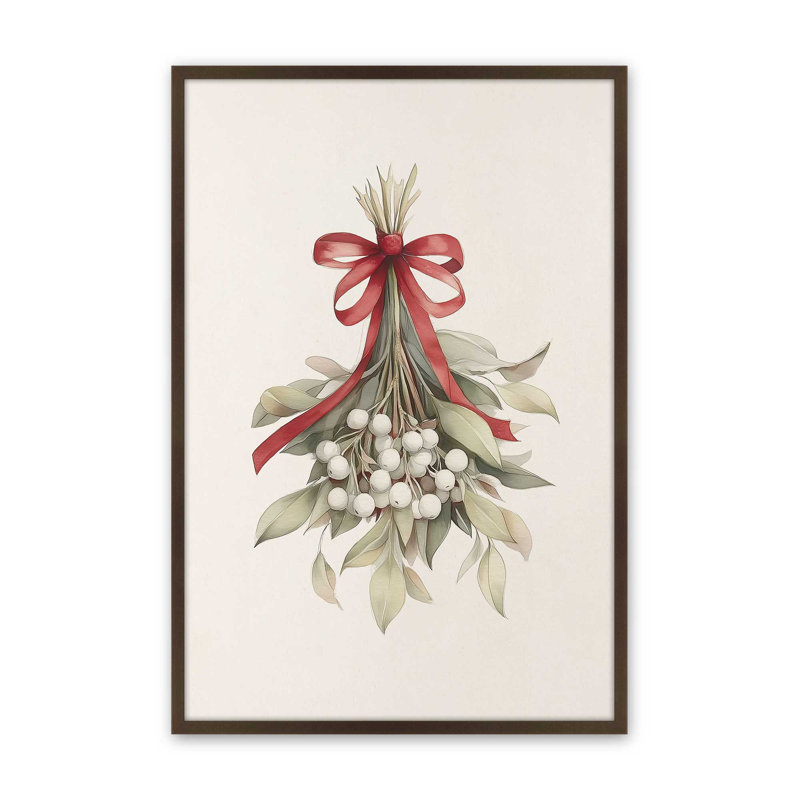 Mistletoe Magic Art Print, 16" x 20", Belvinder Brown